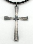 Sterling Silver Native American Navajo cross pendant