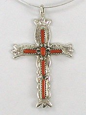Navajo Turquoise  Cross