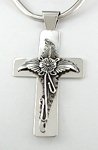 Sterling Silver Native American Navajo cross pendant