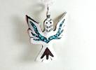 Sterling Silver Native American Peyote Bird pendant