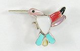 Sterling Silver Lizard Pin Pendant Bennie Ration Navajo