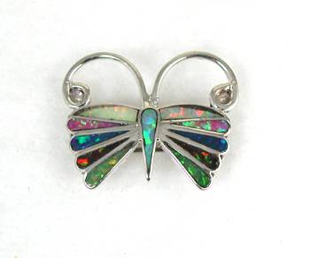 Hand made Native American Indian Jewelry; Navajo Sterling Silver horse pin