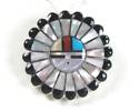 Hand made Native American Indian Jewelry; Navajo Sterling Silver horse pin