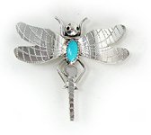 Sterling Silver Angel Pin