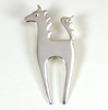 Hand made Native American Indian Jewelry; Navajo Sterling Silver horse pin