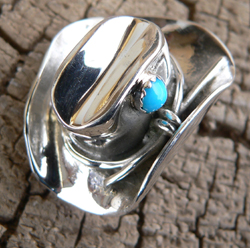 Hand Made Native American Indian Sterling Silver Horse Pins