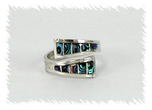 Zuni Abalone Inlay Ring
