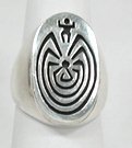 Sterling Silver Zuni Inlay Rings