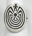 Sterling Silver Zuni Inlay Rings