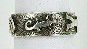 Sterling Silver Zuni Inlay Rings
