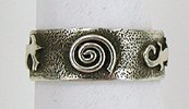 Sterling Silver Zuni Inlay Rings
