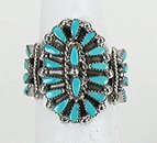 Sterling Silver Zuni Inlay Rings