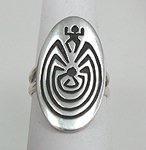 Sterling Silver Navajo Feather Ring