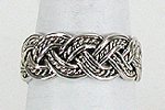 Sterling Silver Navajo Braid ring