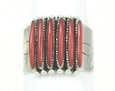 Native American Zuni turquoise needlepoint Sterling Silver Ring
