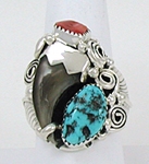 Sterling Silver Zuni Inlay Rings
