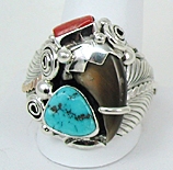 Sterling Silver Zuni Inlay Rings