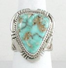 Sterling Silver Navajo turquoise Ring