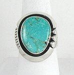 Sterling Silver Navajo Inlay Rings
