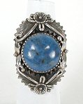 Sterling Silver Navajo Lapis Lazuli  Ring
