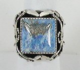 Sterling Silver Navajo Lapis Lazuli  Ring