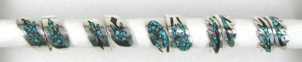 Navajo Inlay Rings