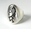Sterling Silver Zuni Inlay Rings