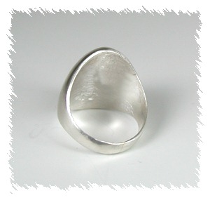 Navajo Sterling Silver Kokopelli Ring