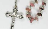 Native American Indian sterling silver turquoise rosary