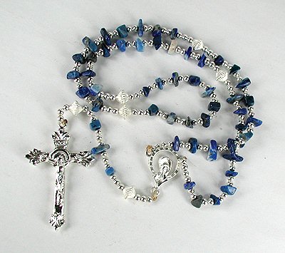 Santo Domingo Lapis Rosary