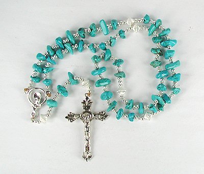 Santo Domingo Turquoise Rosary