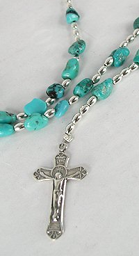 Navajo Turquoise Rosary