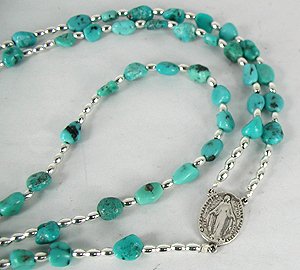 Navajo Turquoise Rosary