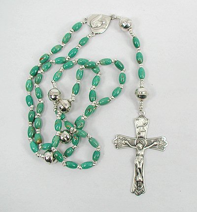Navajo Pink Shell Rosary