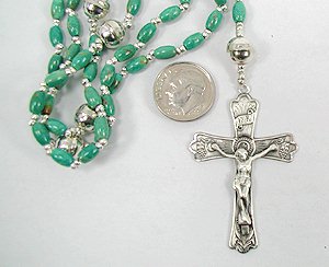Navajo Pink Shell Rosary