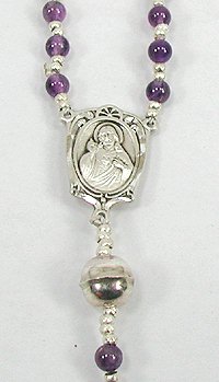 Navajo Pink Shell Rosary