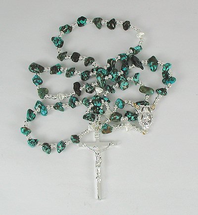 Santo Domingo Turquoise Rosary