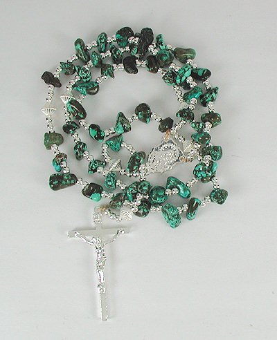 Santo Domingo Turquoise Rosary