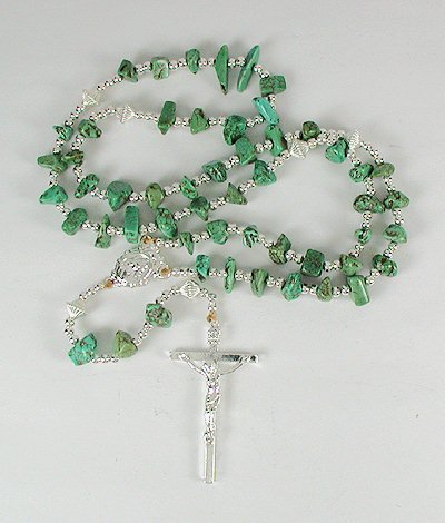 Santo Domingo Turquoise Rosary