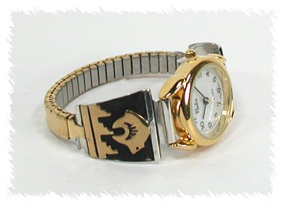 Hand made Native American Indian Jewelry; Navajo Sterling Silver Watch