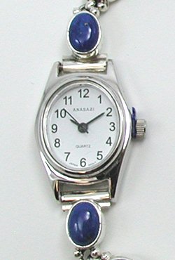 Hand made Native American Indian Jewelry; Sterling Silver Watch