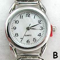 Native American Indian Jewelry; Zuni Sterling Silver Watch 