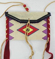 Indian Buckskin Medicine Bag