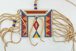 Indian Buckskin Medicine Bag