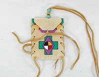 Indian Buckskin Medicine Bag