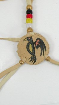 Native American Indian Buckskin Sage Bag