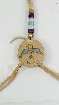 Native American Indian Buckskin Sage Bag