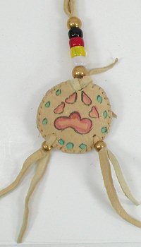 Native American Indian Buckskin Sage Bag