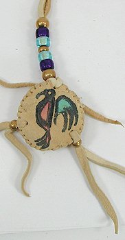 Native American Indian Buckskin Sage Bag