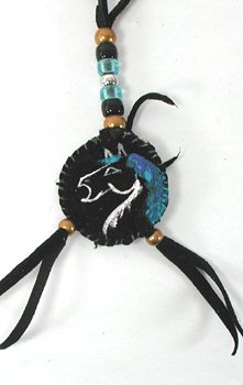 Native American Indian Buckskin Sage Bag
